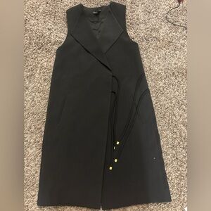 Elegant Black Sleeveless Dress